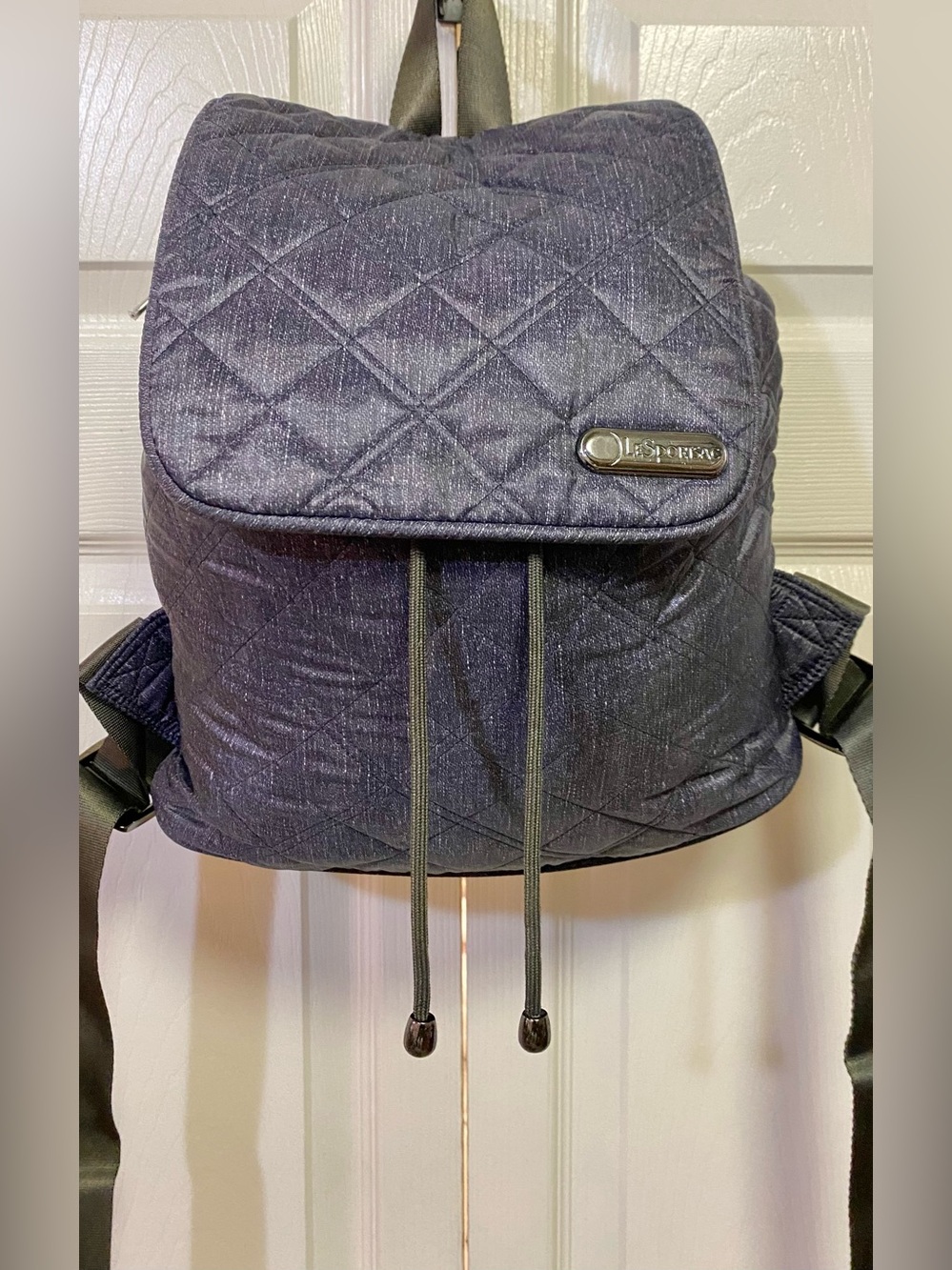 Lesportsac Quilted Backpack - Navy
